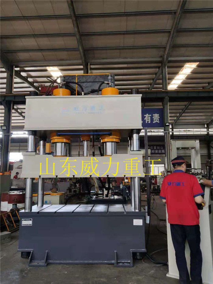 500噸砂輪成型四柱液壓機