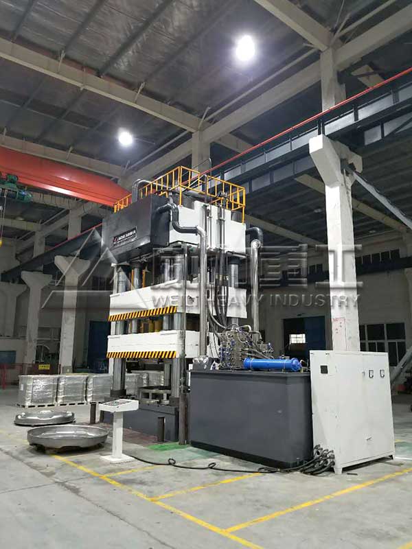 雙工位坩堝液壓機