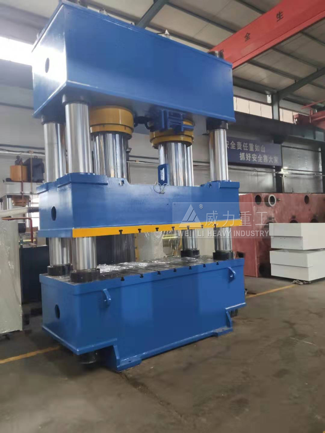 500噸拉伸集裝箱側(cè)板專用液壓機(jī)