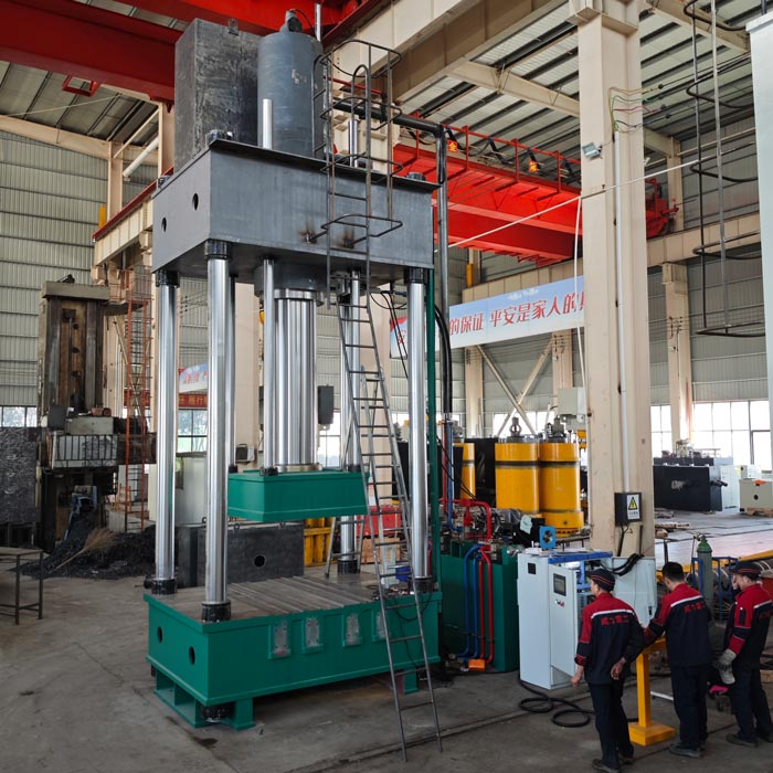 800噸污泥脫水液壓機